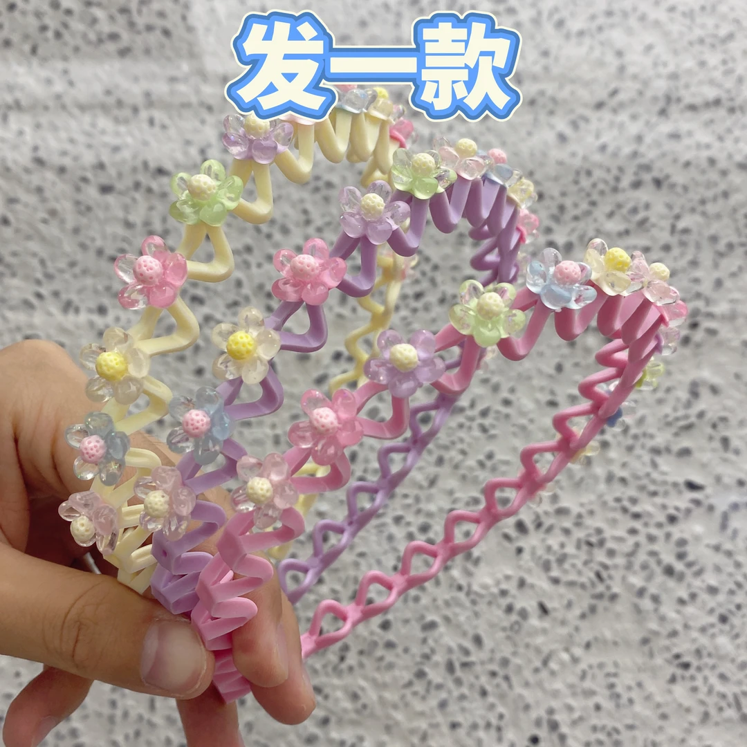 【SX-14281】发1个透小花发箍发圈可爱女童儿童配饰发绳发饰