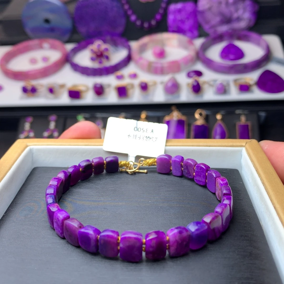苏纪石（舒俱来）手牌18K金镶嵌