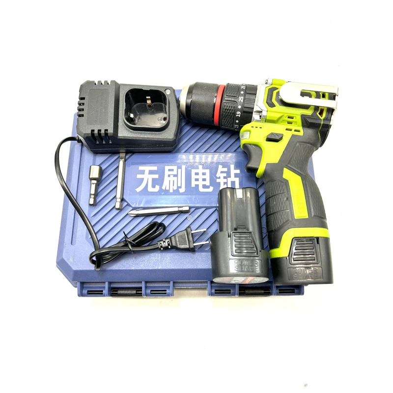 @[大成专属]世得 13mm 夹头带冲击挂钩版手电钻两电一充(工具箱)