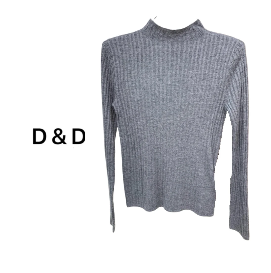 女拼接常规款休闲风纯色毛针织衫修身型厚款立领春季秋季