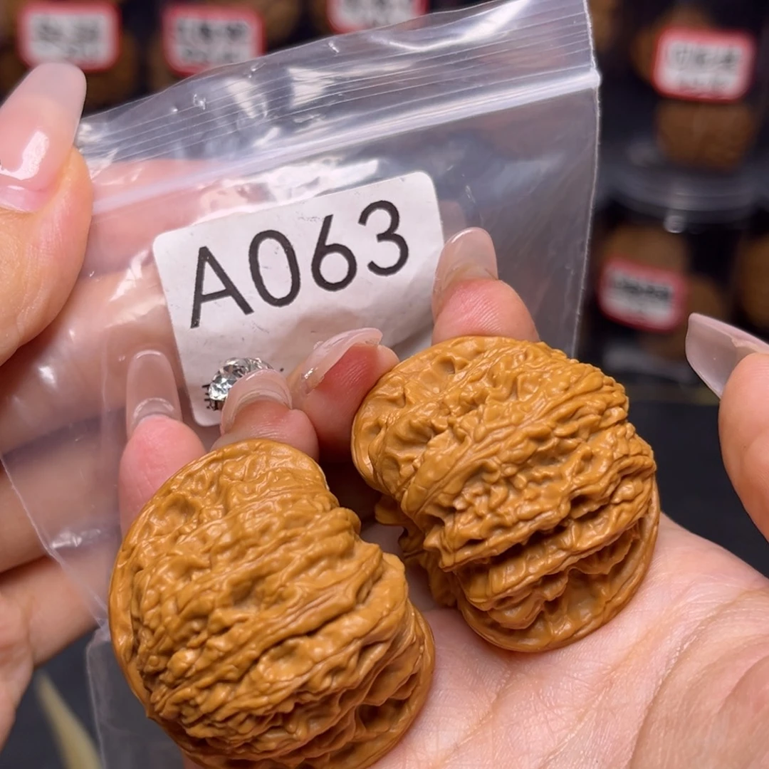 吊坠文玩核桃承德密纹40.8