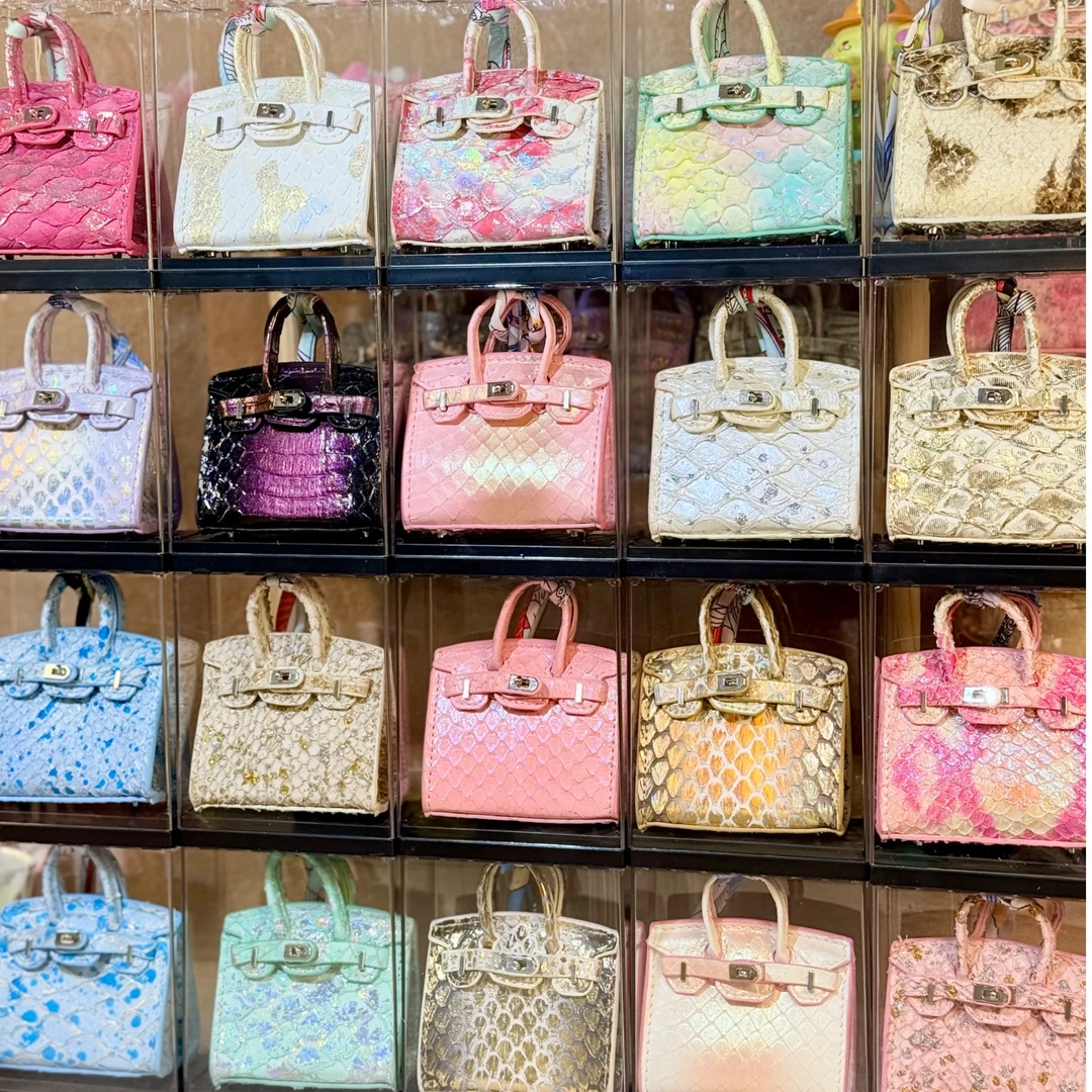 【真皮/稀有皮】饱饱潮玩迷你包挂福利微瑕款