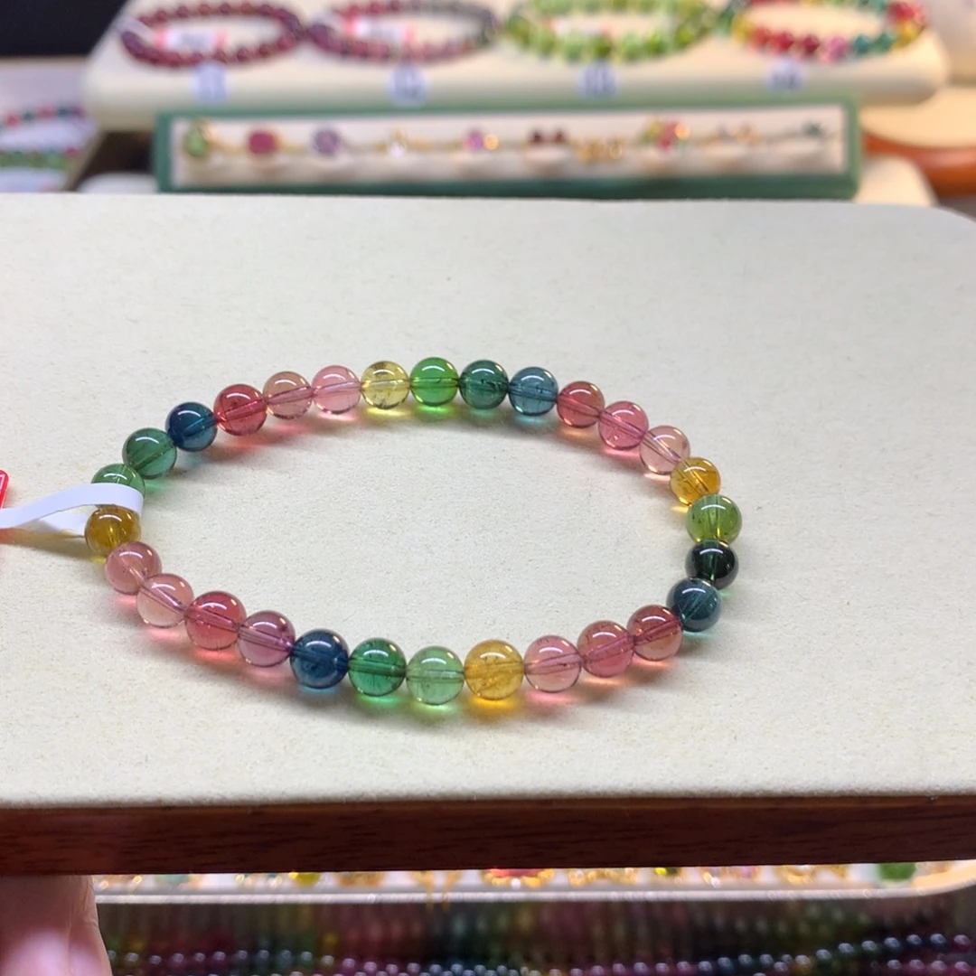 手串未镶嵌碧玺彩虹6.5mm