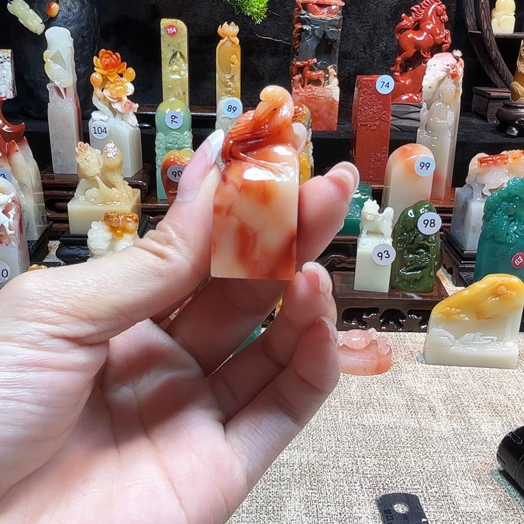 石材寿山石印章1