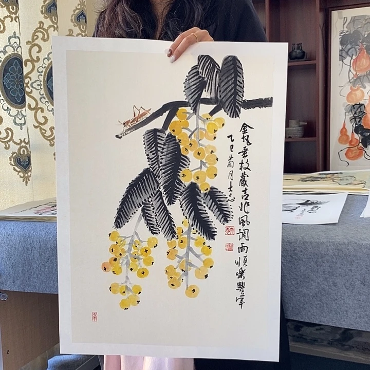 国画纯手绘国画写意作品