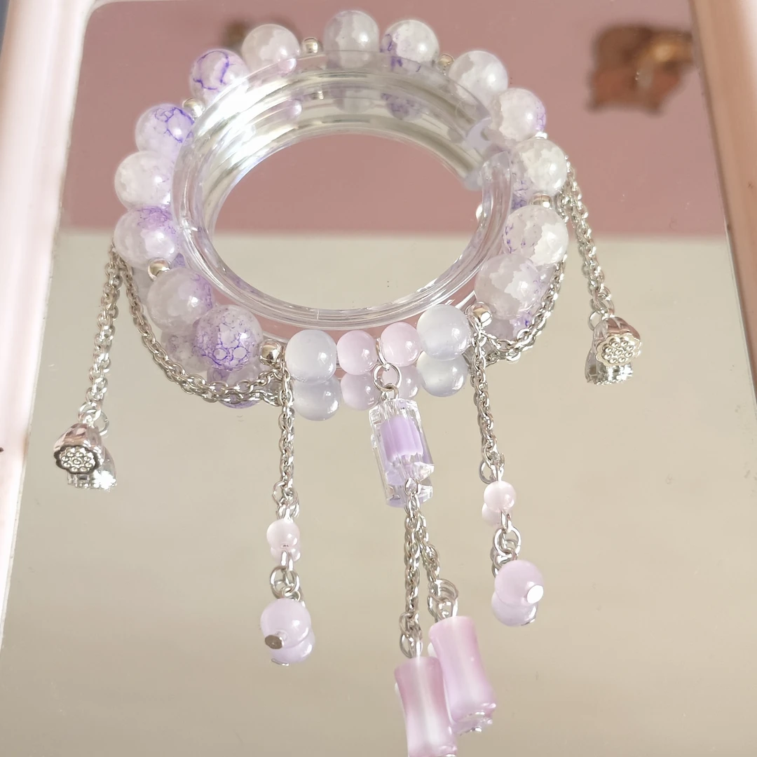 合金琉璃手链 【多吊】设计精美款diy手串 拍下默认代拆