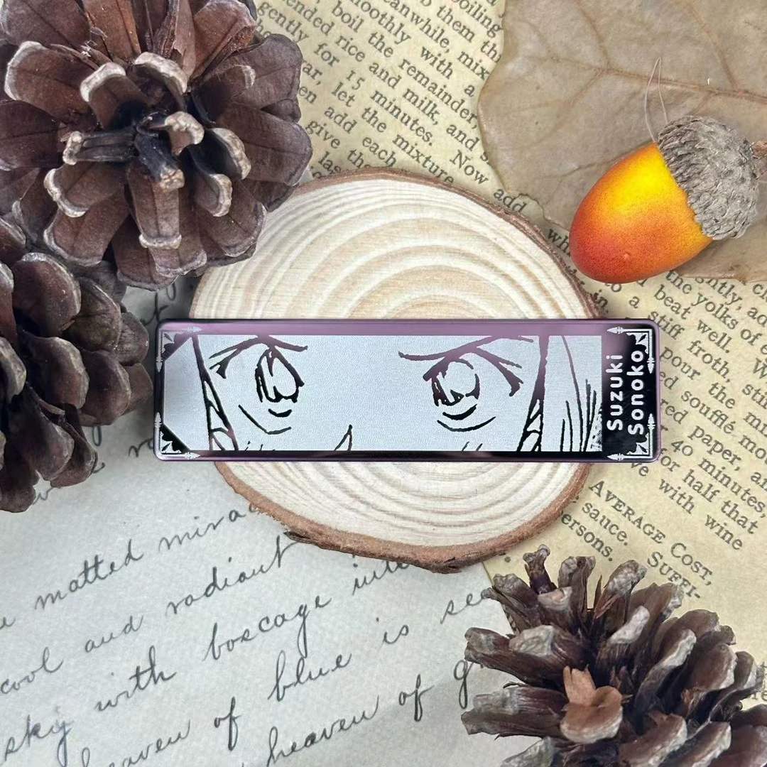 （PLAY转盘）名侦探柯南原画金属镜面长条吧唧