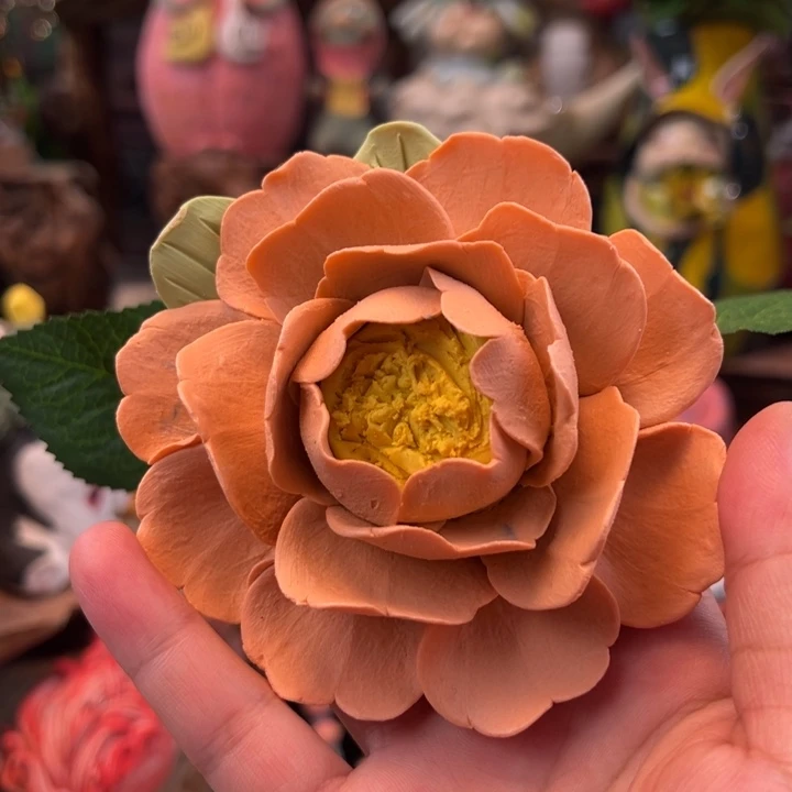 陶摆件小镇青花每日有新品