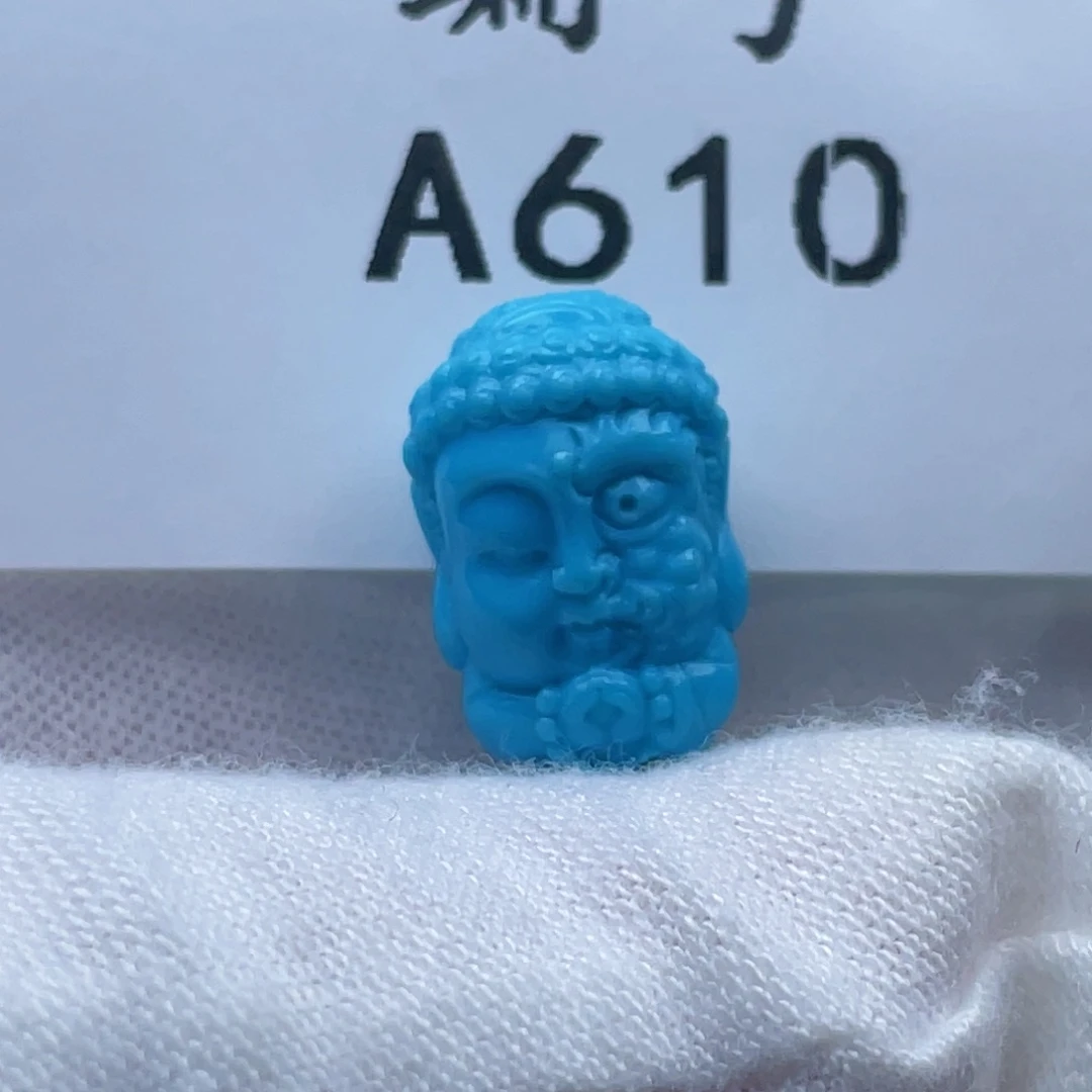 未镶嵌绿松石珠宝奇石大***走卡10-16-8