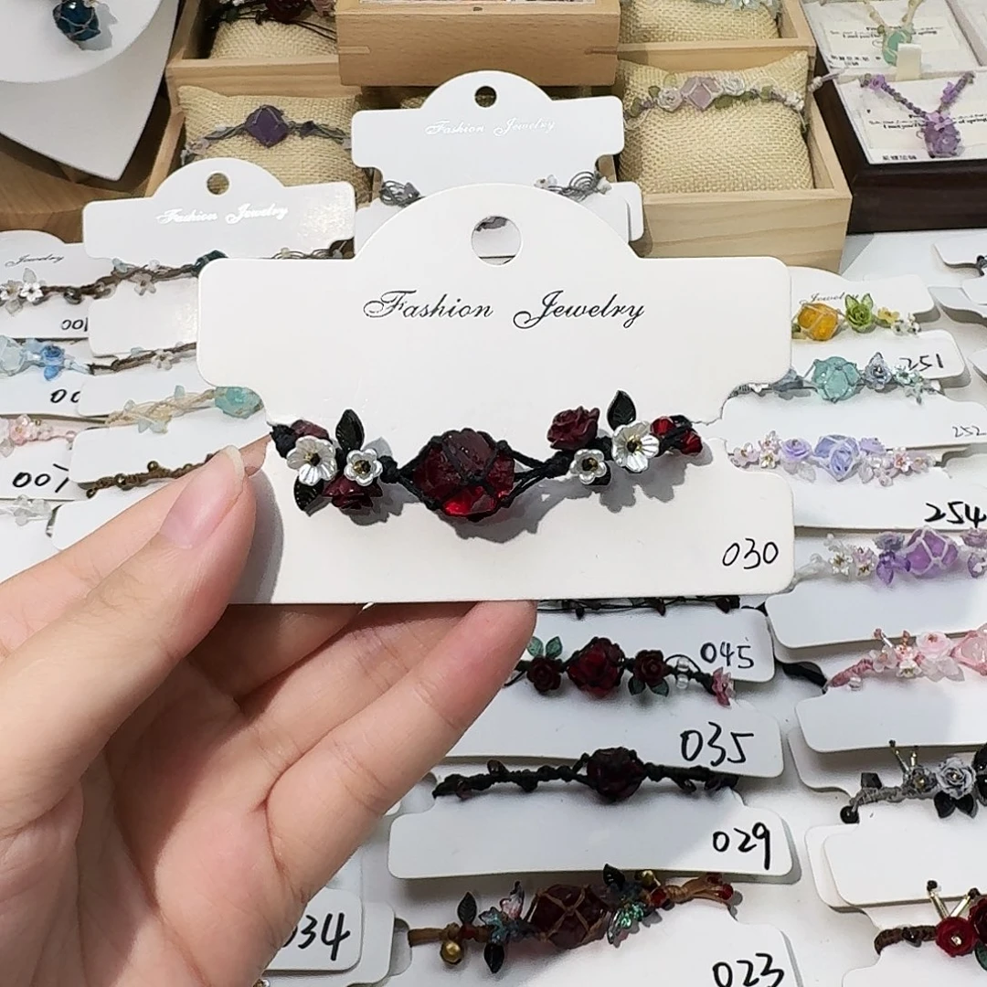 石英石纯铜030手链-