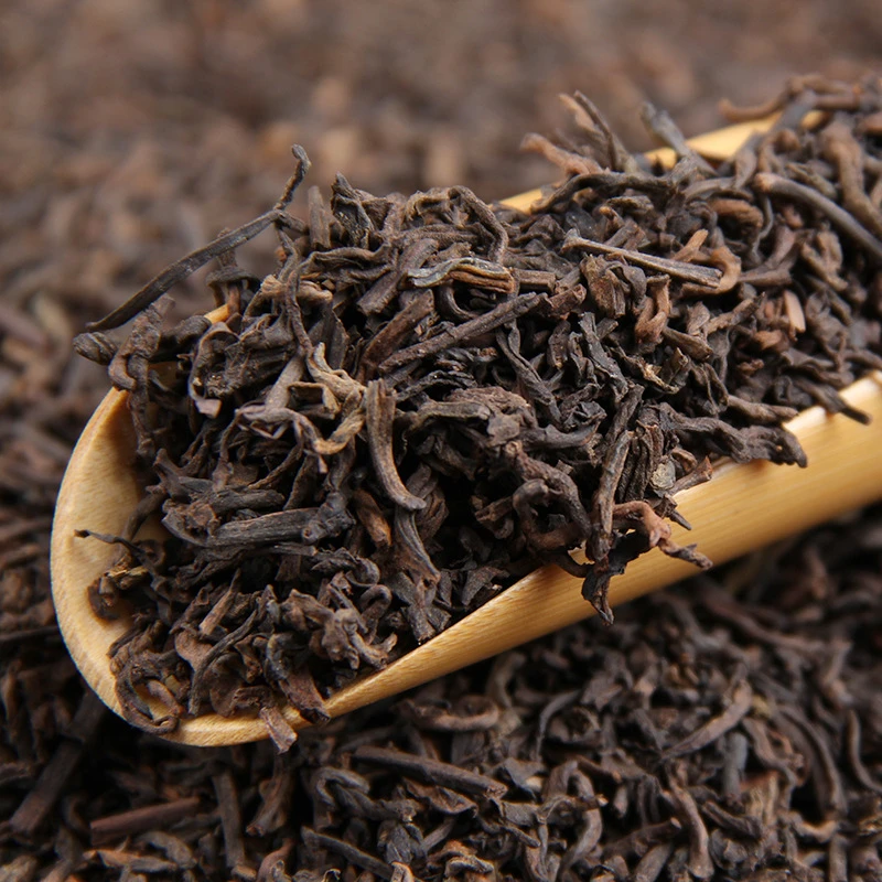 家乡味道云南普洱茶散茶原料普洱勐海熟茶原料2012年干仓茶叶批