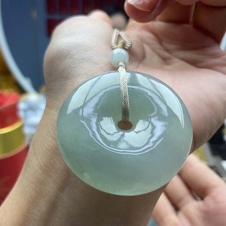 翡翠未镶嵌颈饰吊坠32