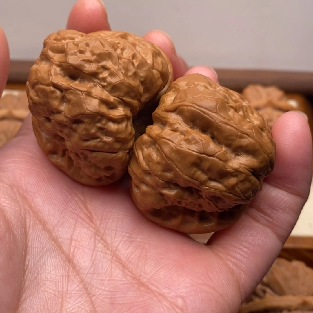 【闪购商品】把件文玩核桃金****店边41左右