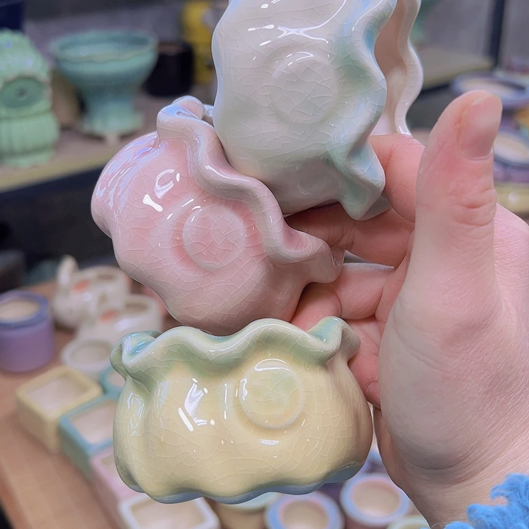 红陶陶瓷花盆当场凑满12包邮