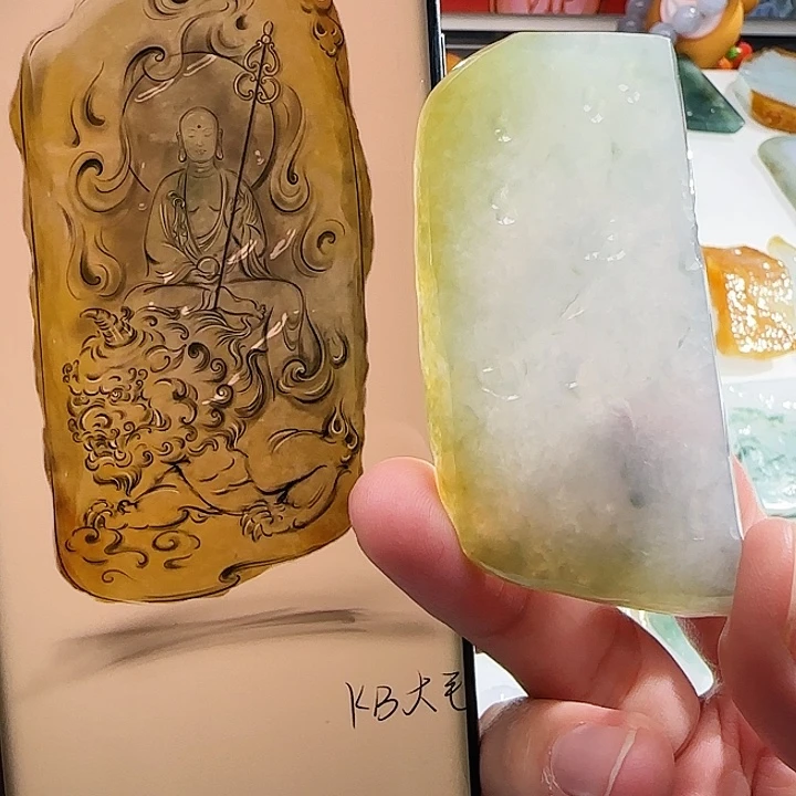 定制翡翠未镶嵌翡翠定制