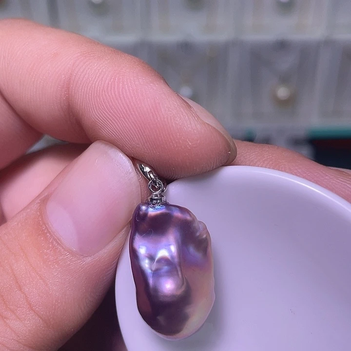 颈饰合金淡水珍珠30