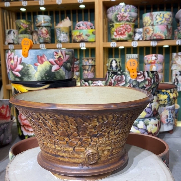 红陶景德镇艺术手绘作品