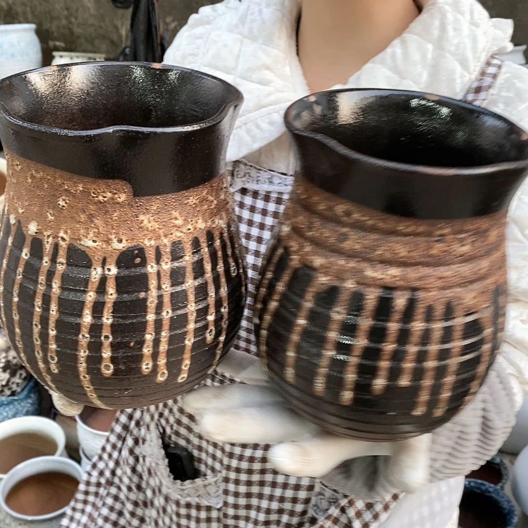 紫砂花盆瑕疵口15高20瑕疵
