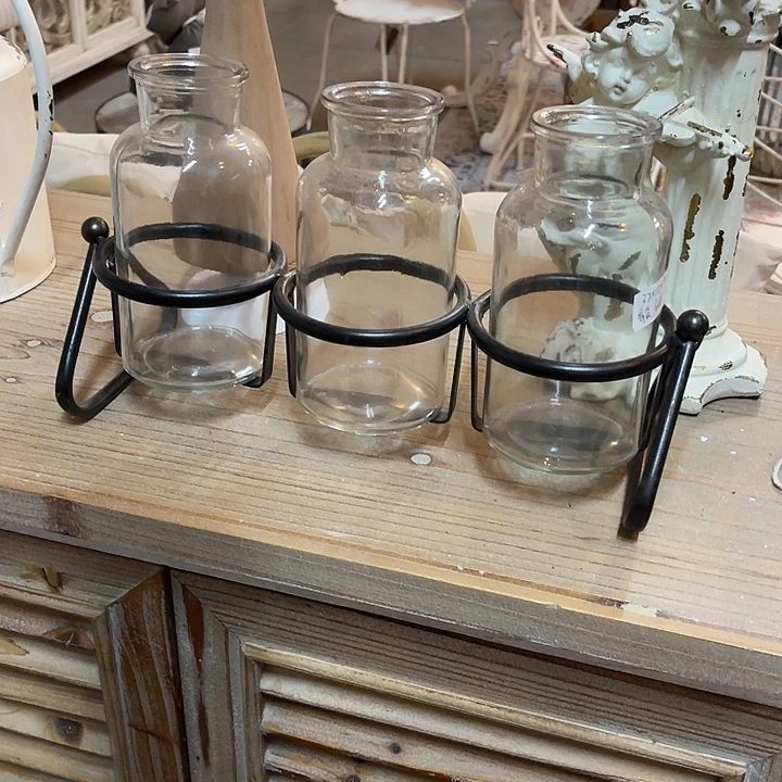 水晶玻璃吸管款复古