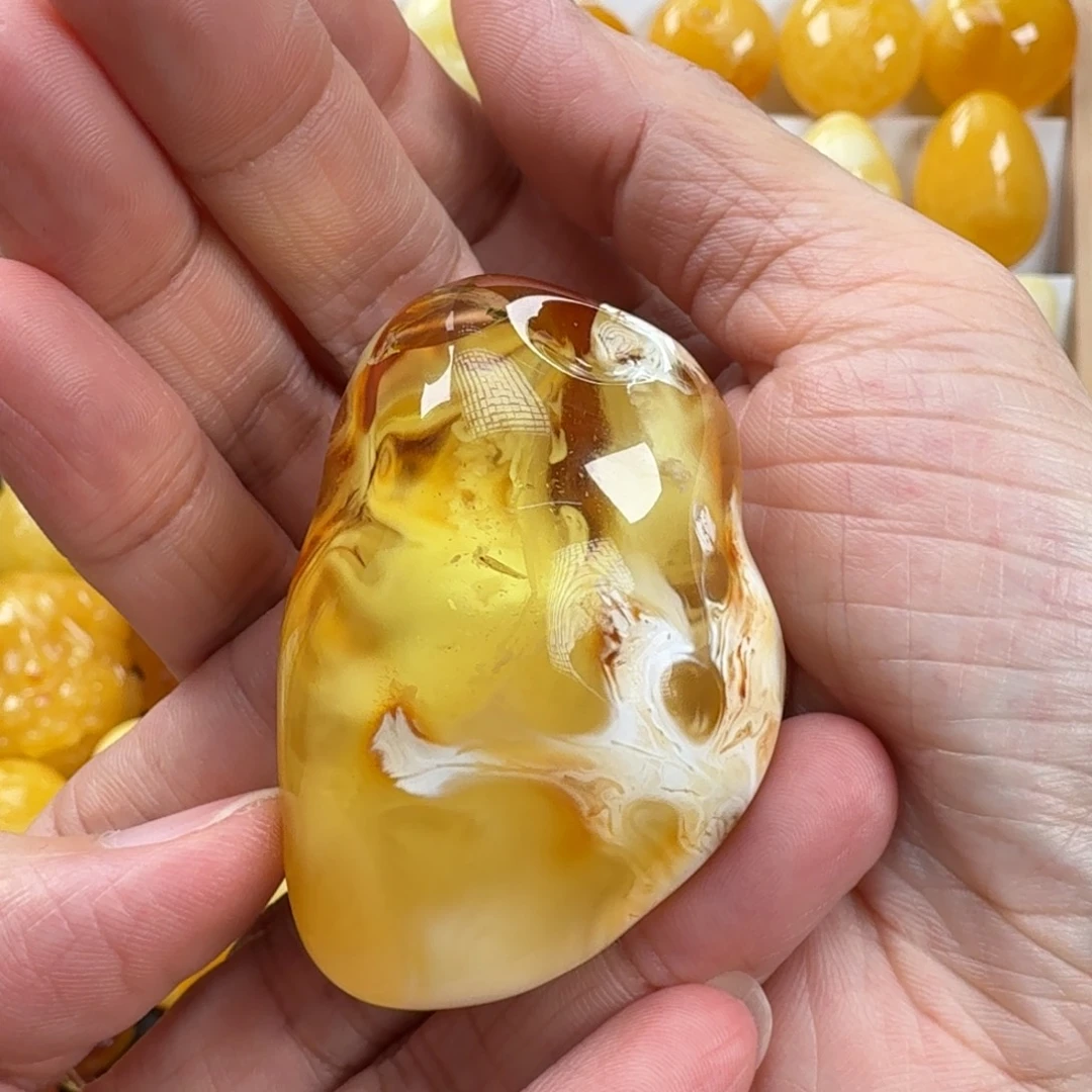 璇***木蜜蜡颈饰未镶嵌蜜蜡