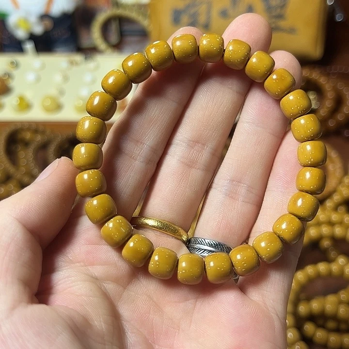紫金鼠手串9mm黄金甲实心鼠二等