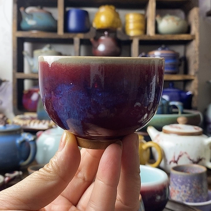 中国神后钧瓷茶具