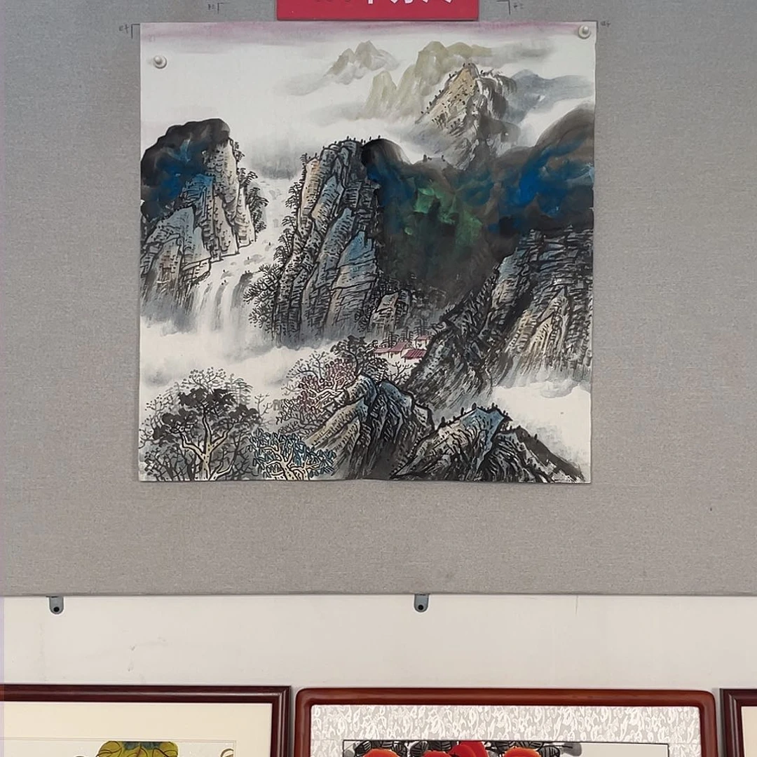 国画山水画作品欣赏81