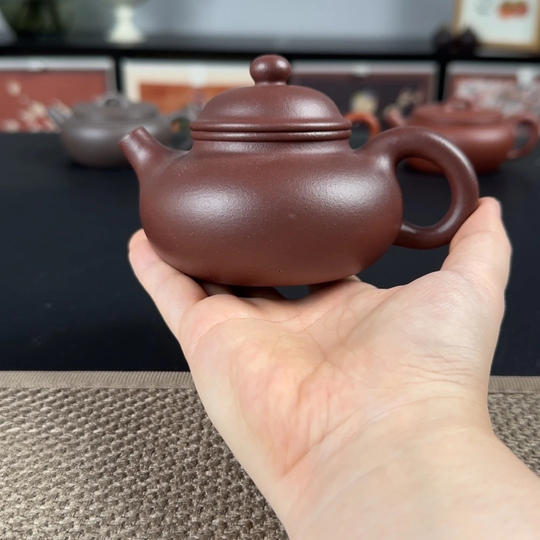茶壶紫砂微瑕容天