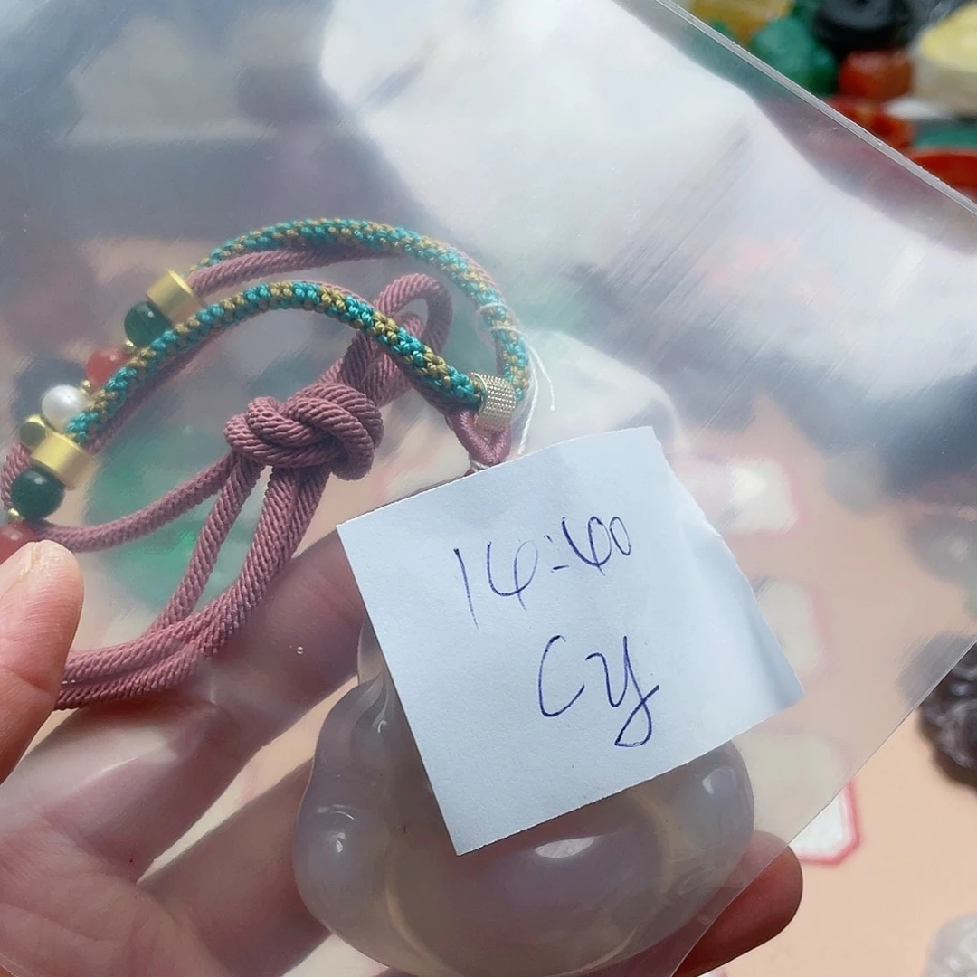 玛瑙/玉髓颈饰合金