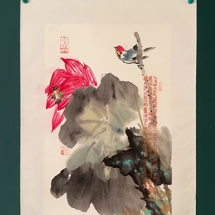 国画邹老师作品画作