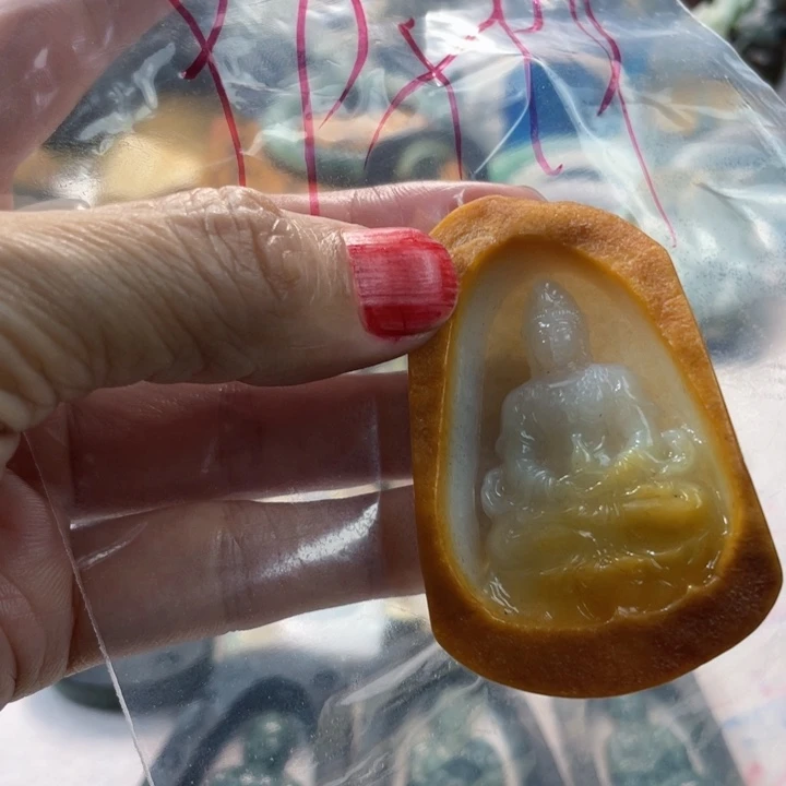 &***&翡翠未镶嵌颈饰成品