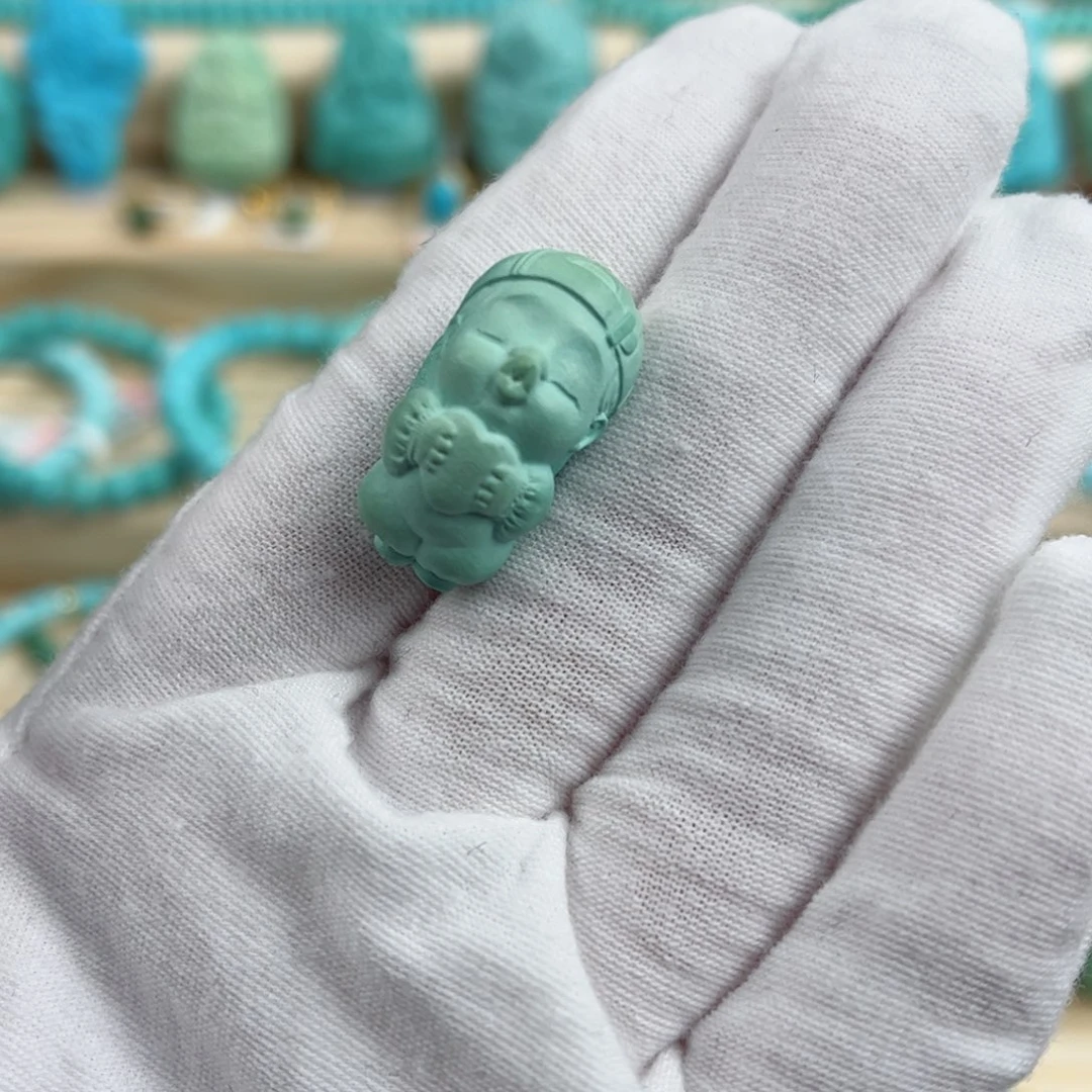 未镶嵌绿松石嘟嘟