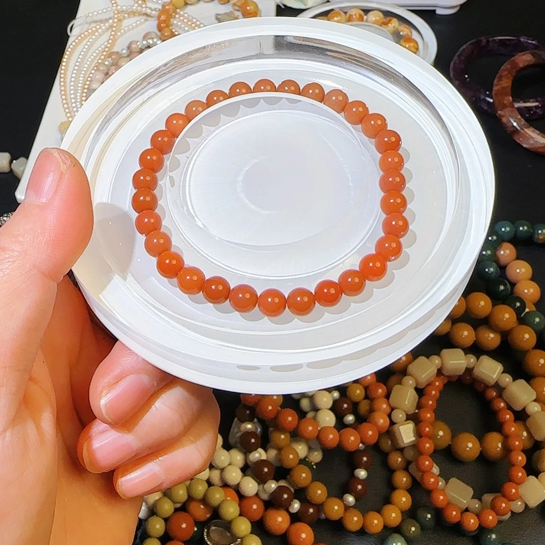 玛瑙/玉髓手链未镶嵌小*子