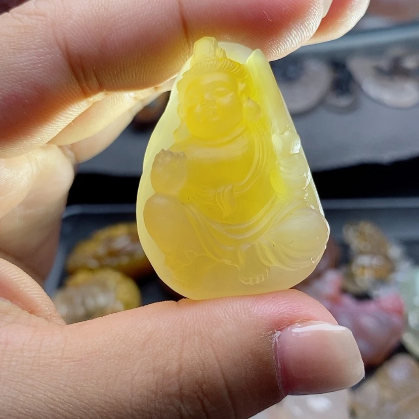 【闪购商品】未镶嵌吊坠定制玛瑙