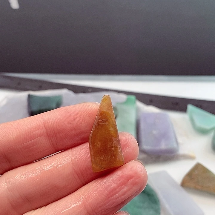 翡翠未镶嵌颈饰缅甸翡翠A货边角