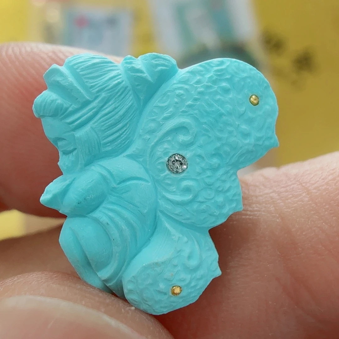 绿松石未镶嵌配饰