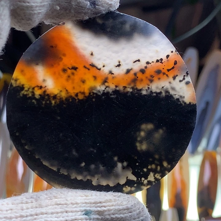 玛瑙/玉髓颈饰未镶嵌145