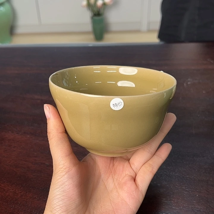龙泉云间青瓷小米茶器