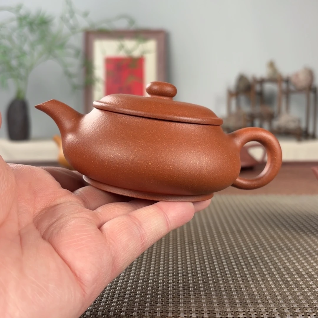紫砂茶壶黄龙山原矿紫砂壶