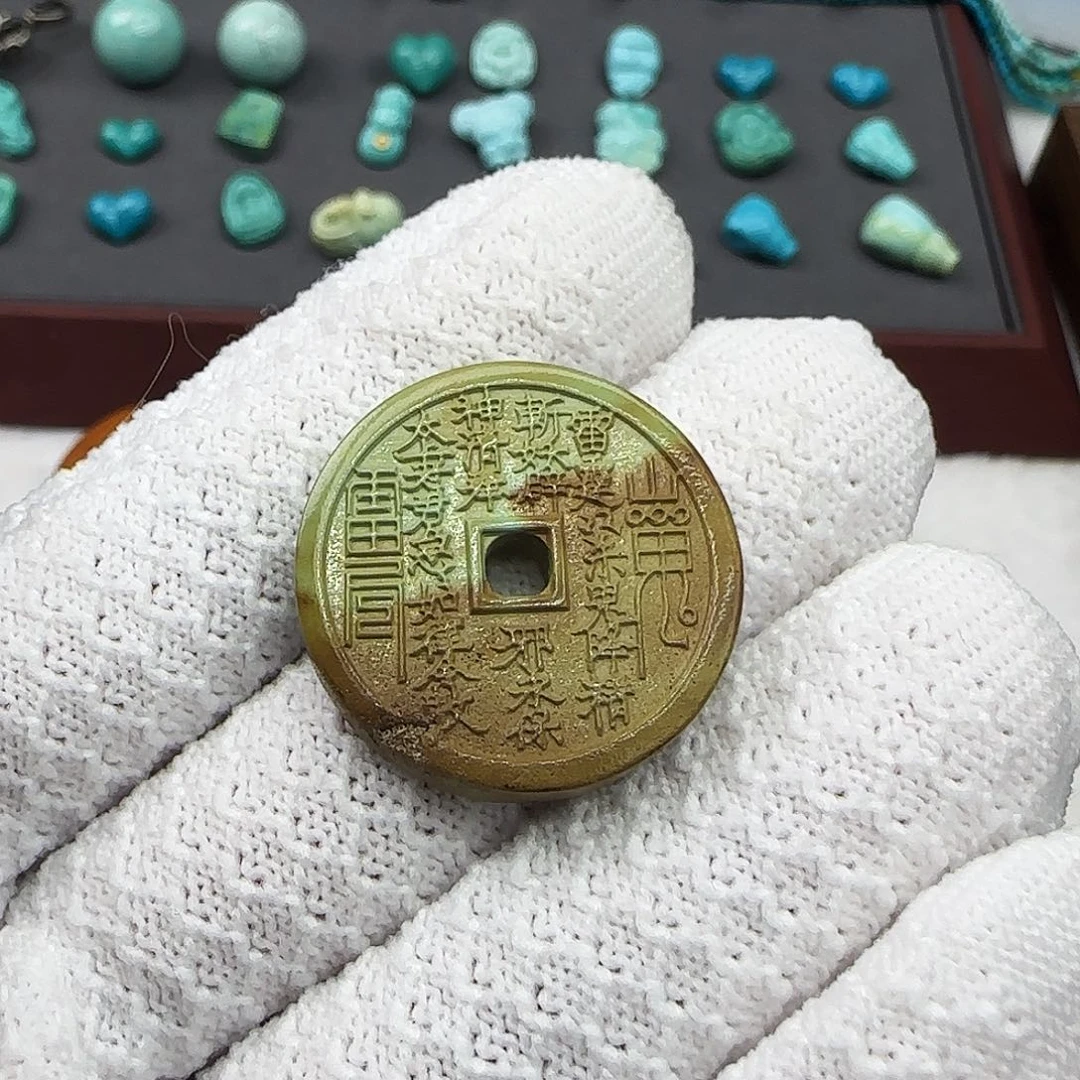 绿松石未镶嵌配饰