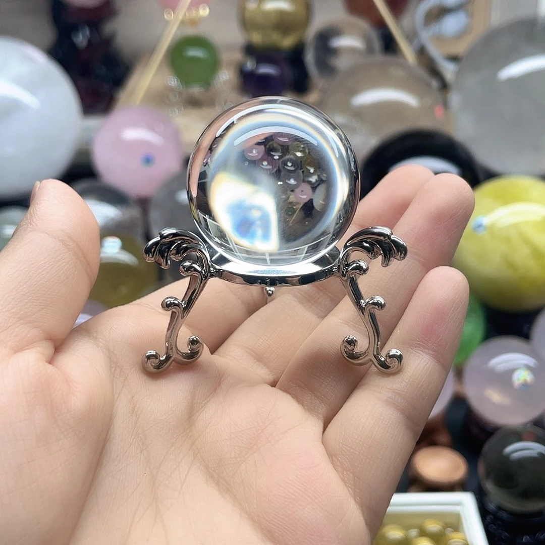 水晶珠宝半成品未镶嵌白水晶全净体卡35