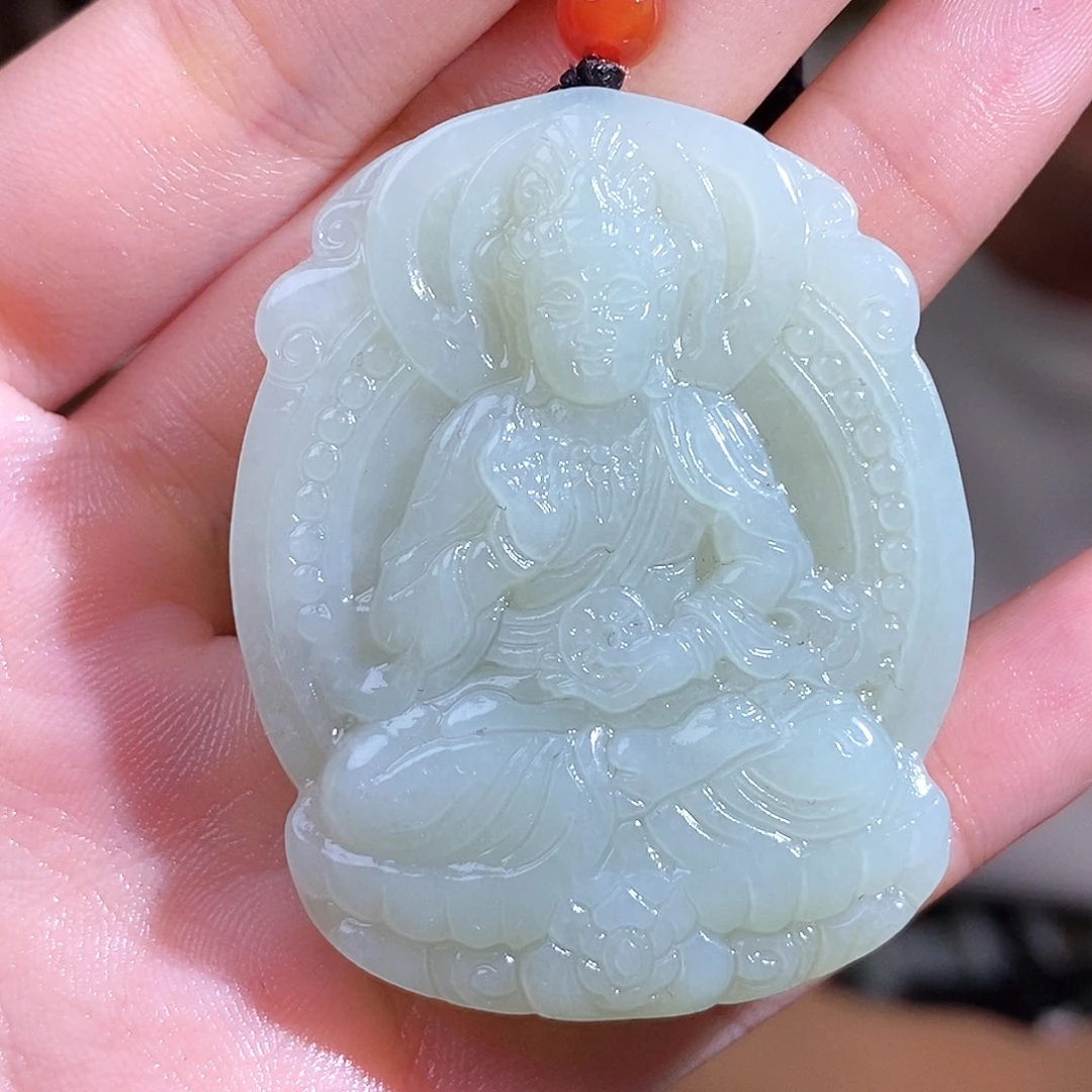 和田玉未镶嵌颈饰多样性发一个