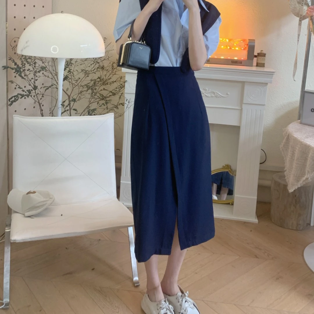 【芝士Cheese】黛安娜半裙高腰气质夏季时尚显瘦设计感轻熟成人