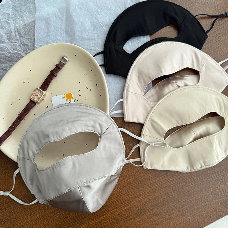 桑蚕丝面罩女夏2025医美防晒防紫外线全脸亲肤透气开车口罩脸基尼