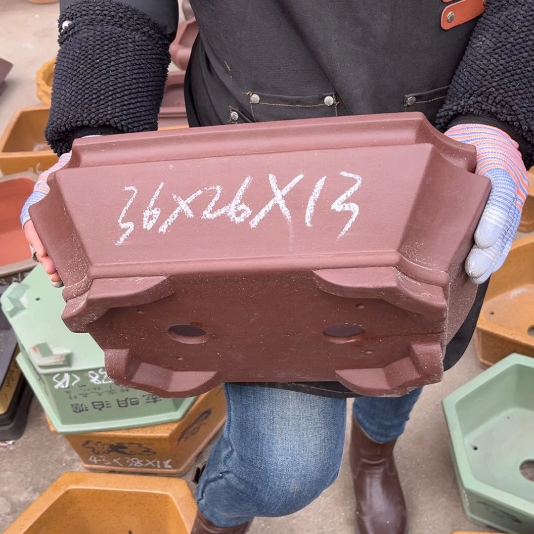 紫砂花盆盆景艺术