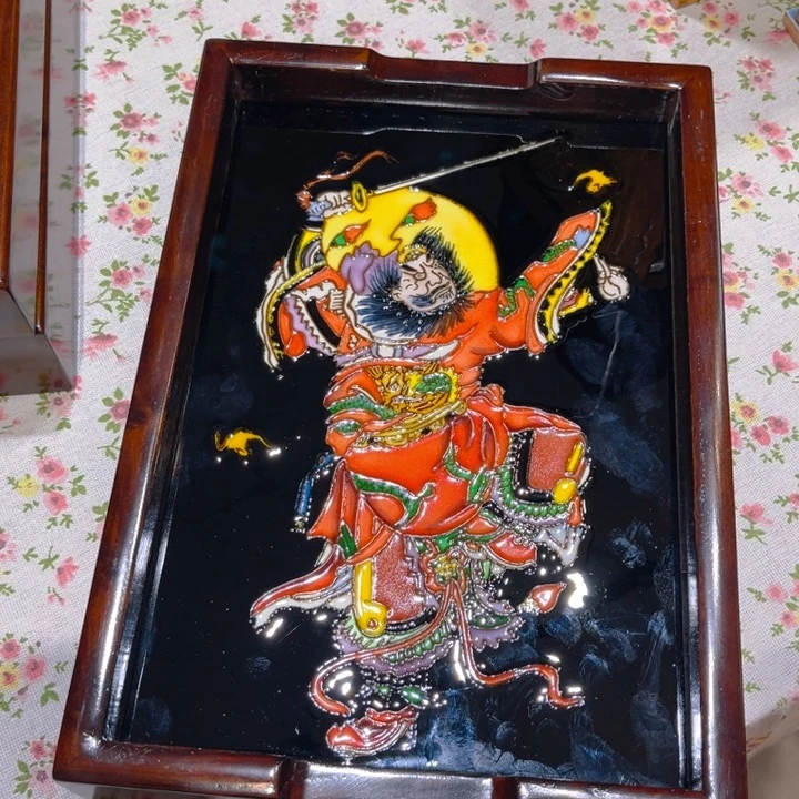 一体款瓷板画艺术作品