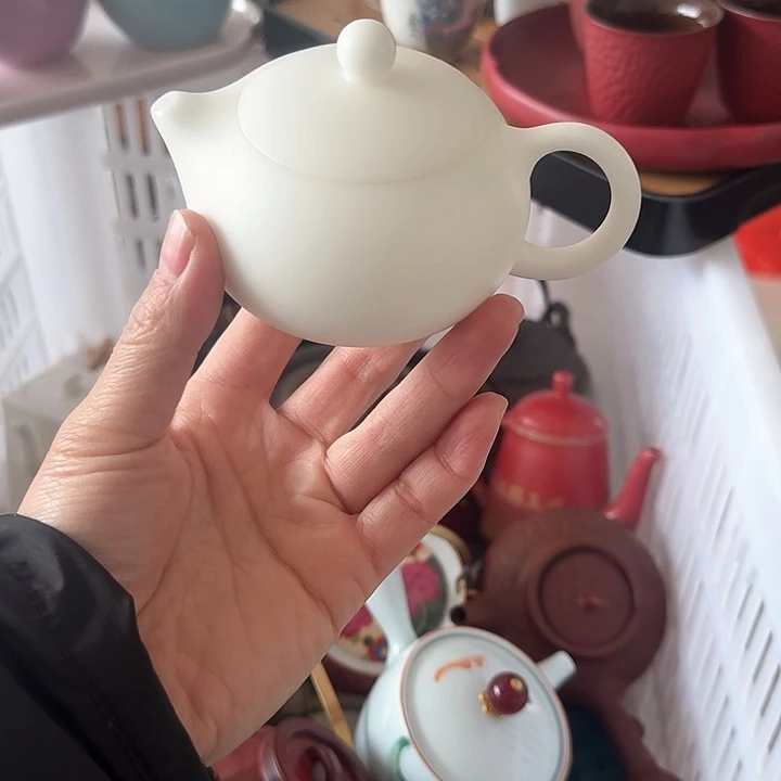 微瑕陶瓷茶具茶杯茶壶