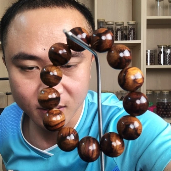 手串/手链黄花梨/降香黄檀1.8火焰纹手串