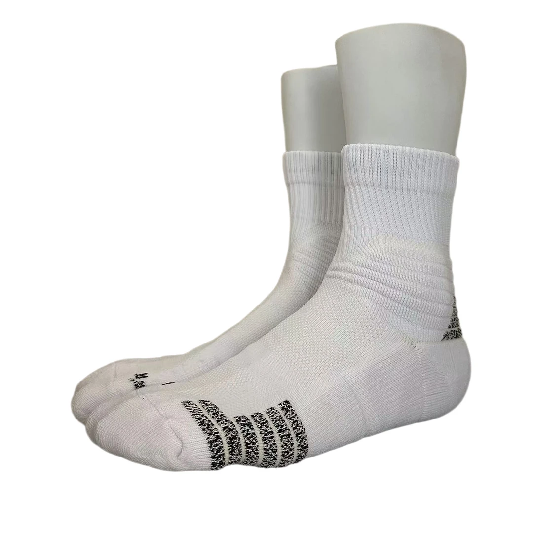 UZPO 薇瑕带防滑纱线2.0篮球袜精英袜毛巾底加厚中帮耐磨透气短筒