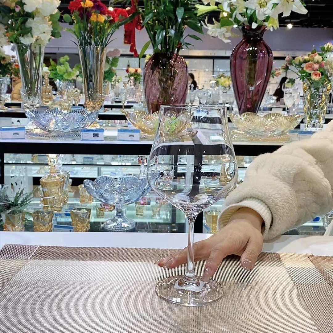 水晶玻璃无手柄款2支主人杯
